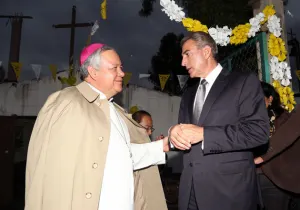 Tony Gali asiste a inicio de obras de parroquia de San Felipe de Jesús