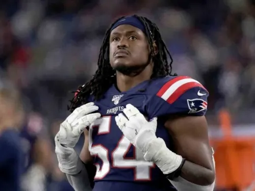 Patriotas sufren seis bajas para la temporada 2020 de NFL