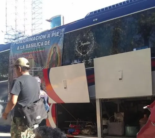 Peregrinos de Xalmimilulco son asaltados en Río Frío