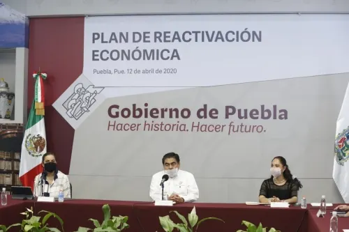 Barbosa anuncia Plan de Reactivación Económica para Puebla