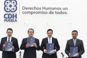 López Badillo rinde informe de labores frente a la CDH