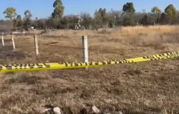 Localizan restos humanos y mensajes de amenaza en la carretera a Valsequillo