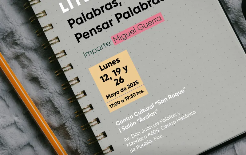 Secretaría de Arte y Cultura ofrece talleres literarios en San Roque