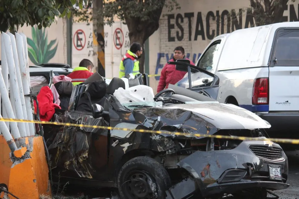 Encontronazo en la 23 Sur-Poniente