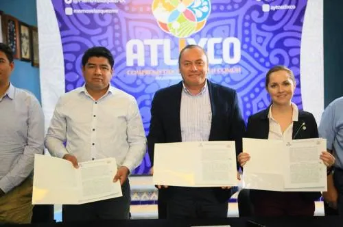 Atlixco y Huaquechula hacen sinergia para trabajar por el turismo