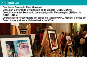 Impartirá UNAM Curso-taller en el Museo del Tec de Monterrey