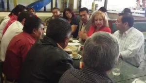 Unión de Juntas Auxiliares Siglo XXI, respalda a Claudia Hernández