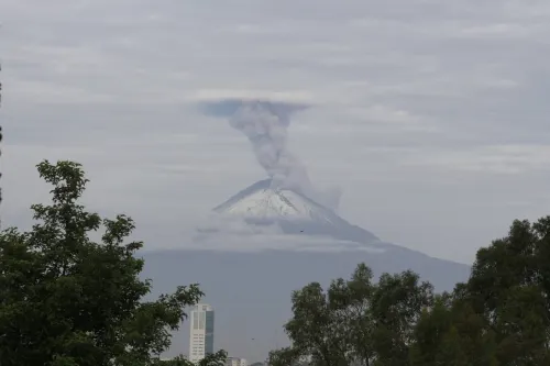 Continúa monitoreo permanente del Popocatépetl
