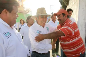 Emotivo inicio de campaña de Hugo Álvarez, candidato a diputado por Serdán