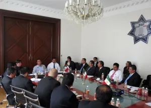 Autoridades se reunieron con titulares de seguridad de bancos