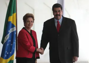 Presidente Maduro llegó al Palacio Itamaraty para la Cumbre del Mercosur