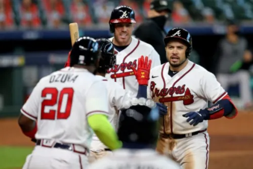 Atlanta vence a Marlins y se lleva el juego 1 de la Serie Divisional