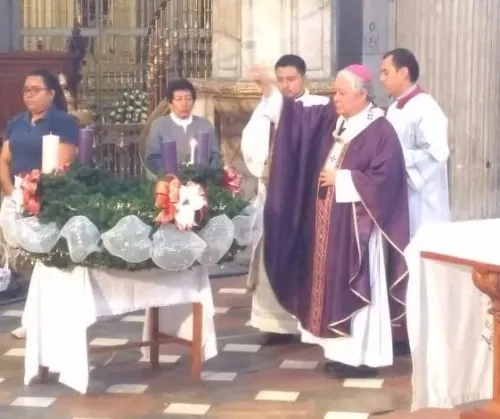 Iglesia católica se prepara para la llegada de Jesús
