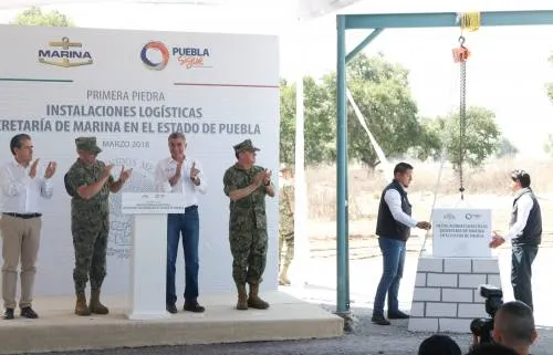 En Puebla se fortalece la seguridad con la instalación de infraestructura de la Marina: Soberón Sanz