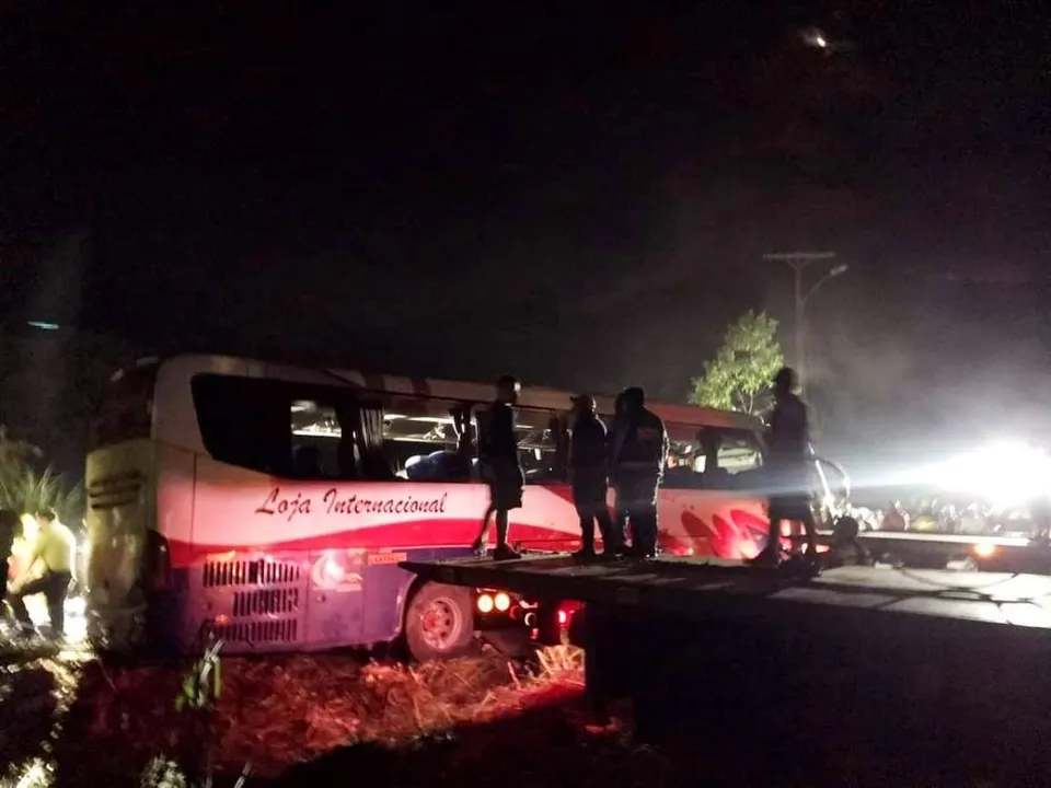 Accidente autobús Ecuador