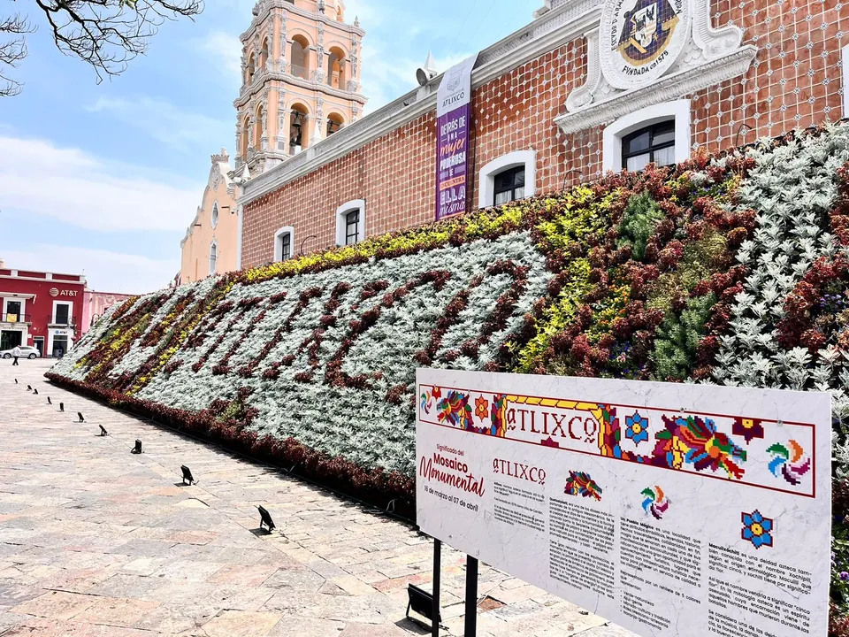 Disfruta del último fin de Semana Santa recorriendo la ruta de museos y el mosaico floral en Atlixco