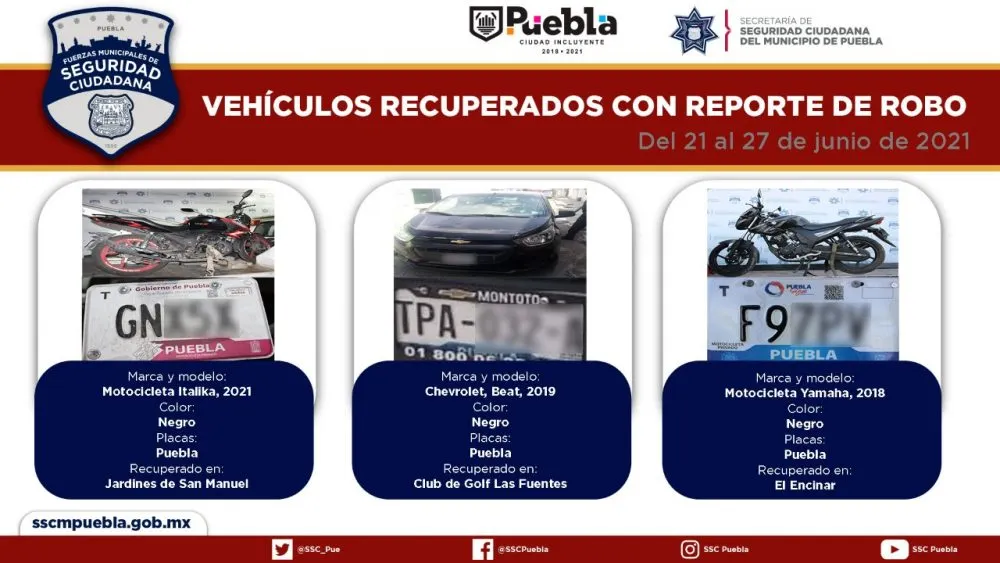 Foto: SSC Puebla