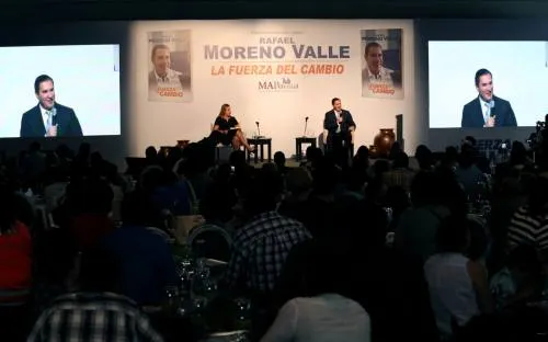 Moreno Valle presenta el libro “La Fuerza del Cambio”