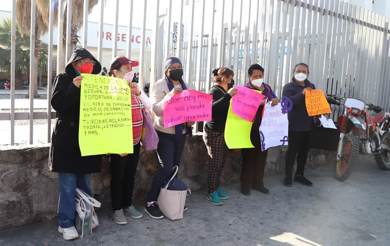protestas Hospital General del Sur