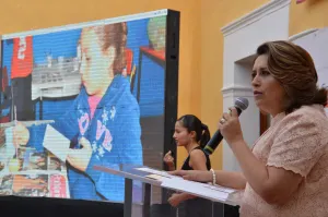 Rinde presidenta del DIF Cholula segundo informe de labores