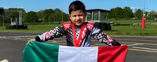 Mateo García, se convirtió en el primer mexicano en ganar el Super One Karting