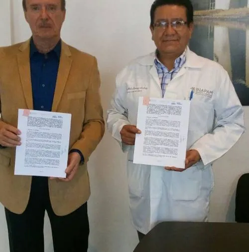 Firman convenio de colaboración Inapam y la oficina de atención a Migrantes Poblanos