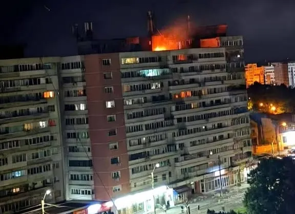 Dron ruso en Rumanía