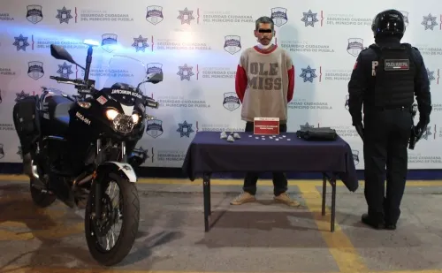 Policía municipal detuvo a probable narcomenudista con operaciones en Ignacio Romero Vargas