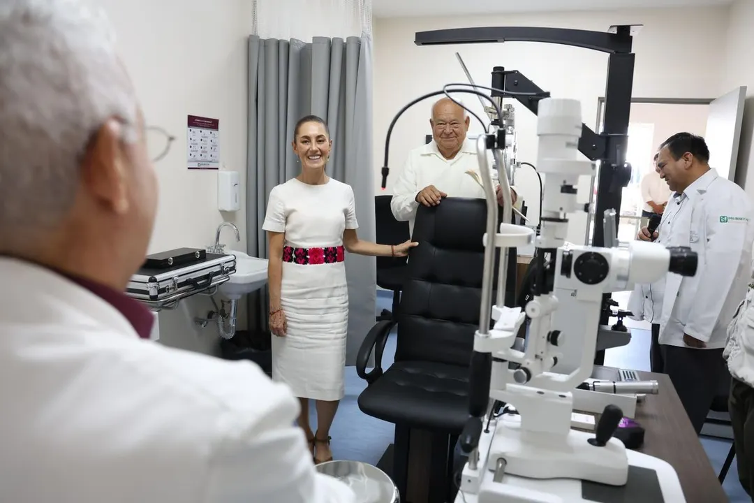 Claudia Sheinbaum Hospital Gral Santa Rosalia