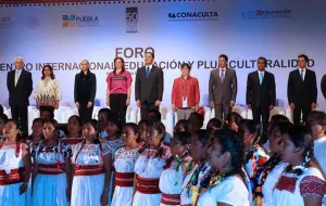 RMV y Alba Martínez inauguran Foro Educación y Pluriculturalidad