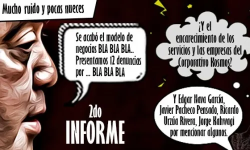 Segundo informe de Barbosa: mucho ruido y pocas nueces