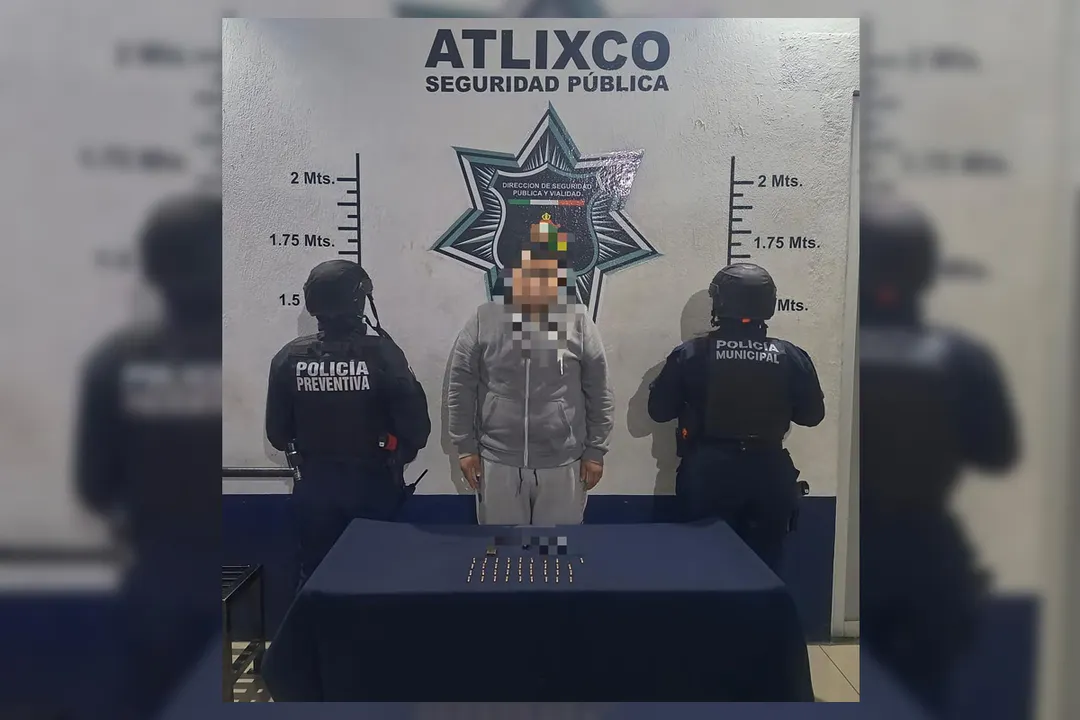 Detenido Atlixco Posesion Ilegal Arma De Fuego