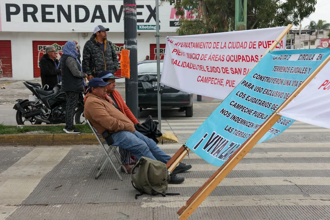 Bloqueo Valsequillo Las Torres Ejidatarios San Baltazar Campeche
