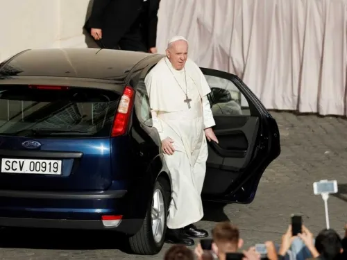 Reportan caso de covid-19 en residencia del papa Francisco