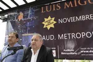 Luis Miguel se presentará el 11 de noviembre en el Auditorio Metropolitano