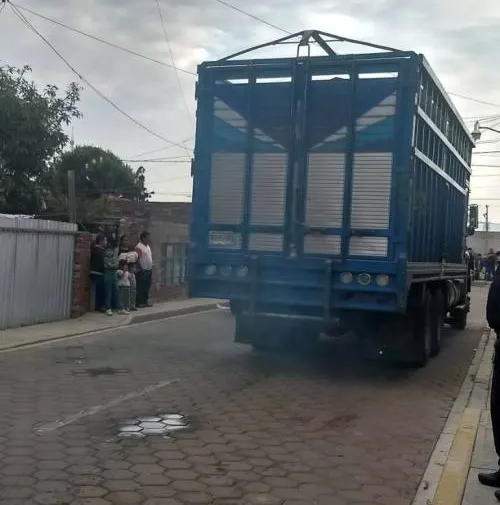 Policía Vial recuperó camión robado