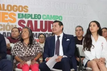 Alejandro Armenta analiza pedir seguridad para la campaña
