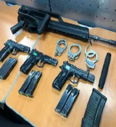 Gabinete de Seguridad realizó detenciones y aseguramientos de armas de fuego y droga en distintas entidades federativas 