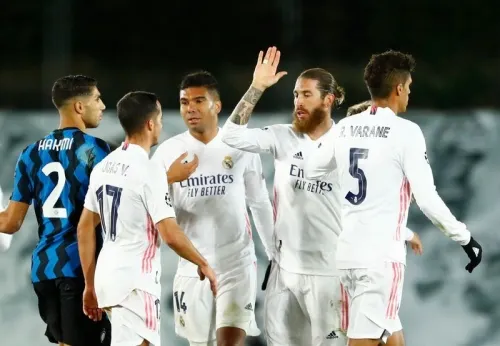 Real Madrid vence 2-0 al Inter de Millán y mantiene su oportunidad de llegar a octavos de final
