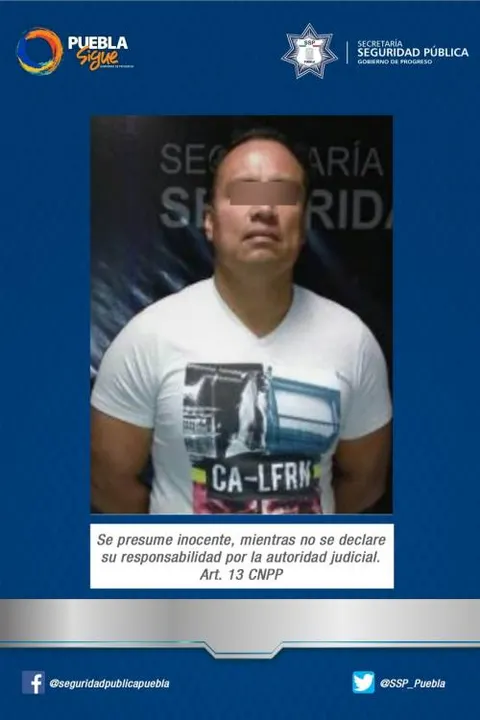 Por golpear y amenazar con un arma de fuego a su esposa detienen a diputado federal poblano