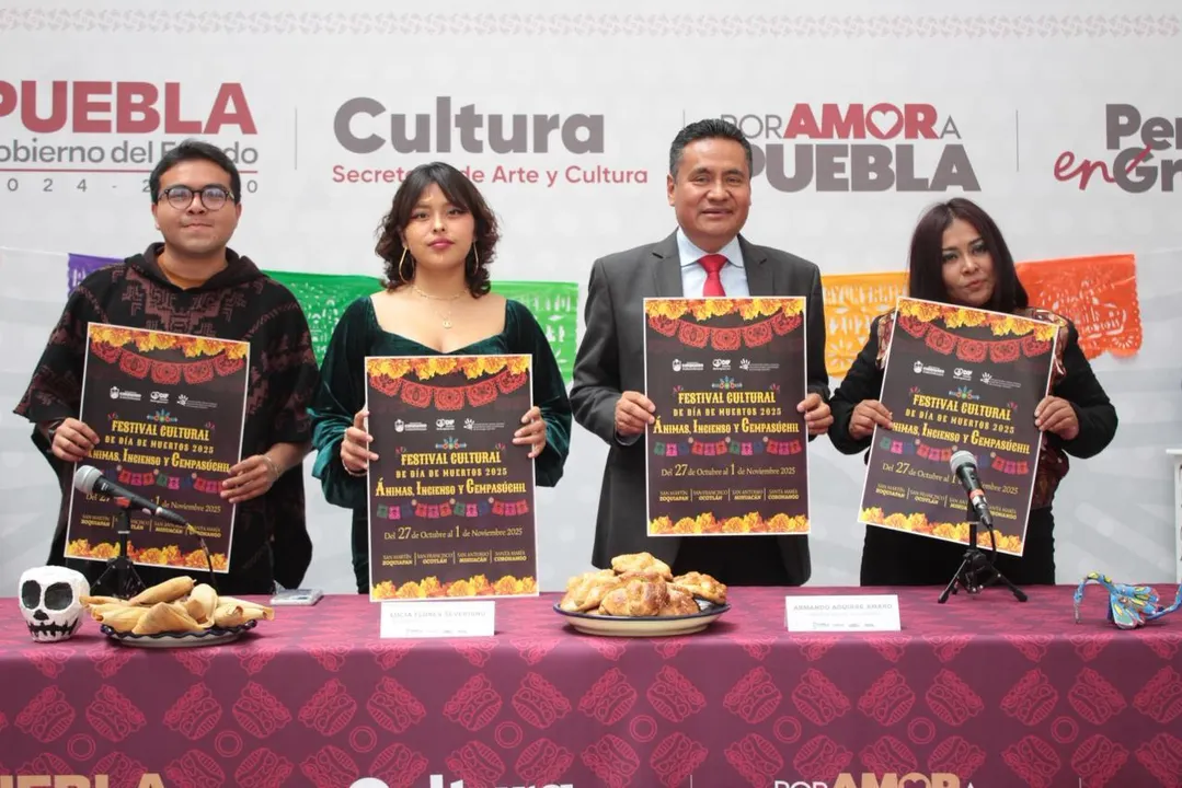 Coronango invita a las actividades del Festival “Ánimas, incienso y cempasúchil”