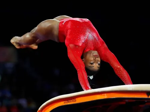 Simone Biles iguala récord de medallas; Alexa Moreno, sexta
