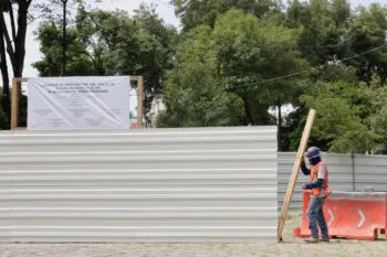 Cablebús en Puebla toma forma: inicia preparación del terreno frente al CENHCH