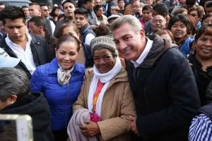 Gali Fayad convive con ciudadanos en el Día de la Candelaria