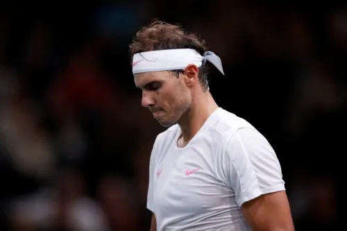 En duda la participación de Rafael Nadal en las Finales ATP