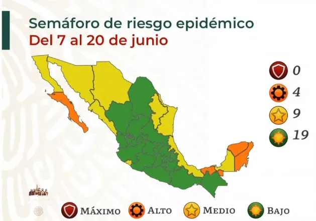 Aunque Puebla está en color verde en semáforo federal, se mantiene en amarillo: Barbosa