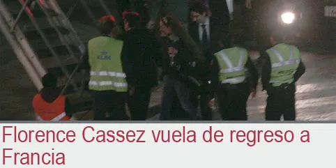 Florence Cassez vuela de regreso a Francia