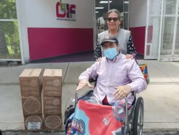Entrega gobierno municipal de Puebla apoyos alimentarios a familias de San Baltazar Campeche