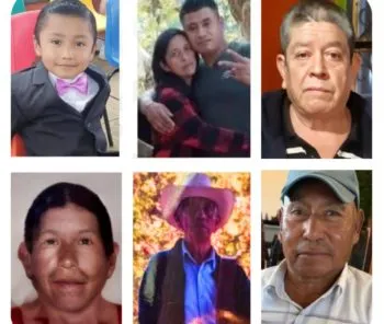 Difunde Gobierno imágenes de las siete personas desaparecidas en la Sierra Norte tras las lluvias