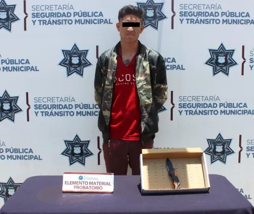 Detuvo SSPTM de Puebla a probable integrante de la banda delictiva “los polos”
